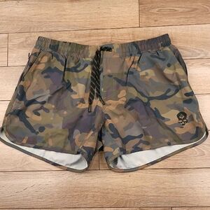 ZERO FOXTROT Green‎ Woodland Jungle MTP 2XL 5" Mens Athletic Workout Shorts NWOT